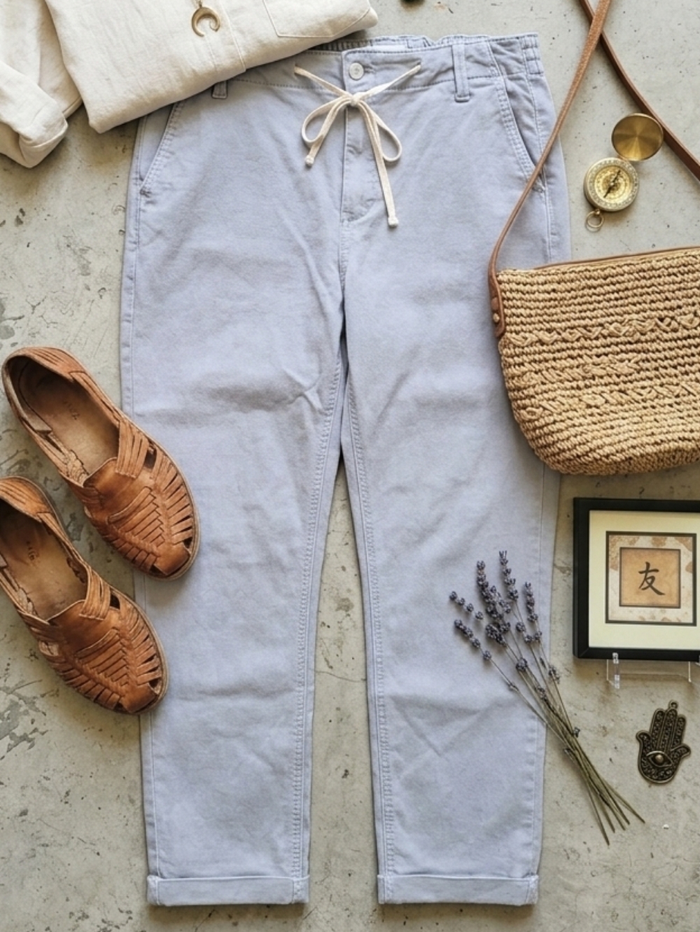 Paige Christy Drawstring Waist Pants